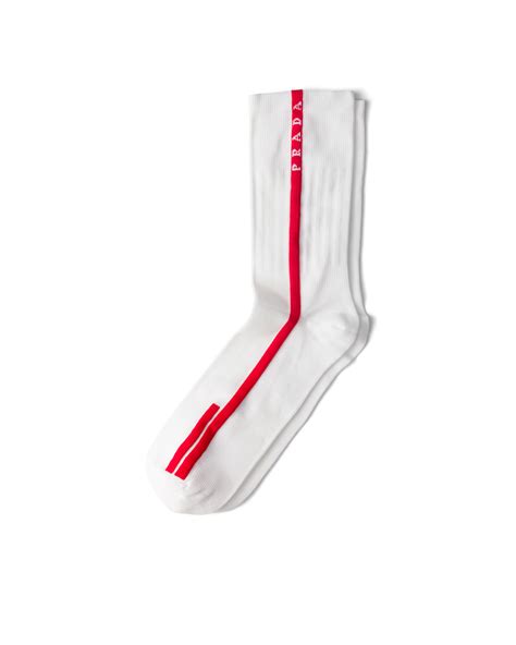 prada socks white|prada socks sale.